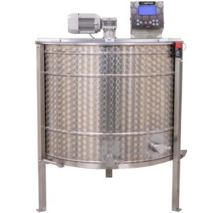 Extractor de Miel 10-Casetes Accionamiento Eléctrico 220V INVERTER FULL INOX APIMAX