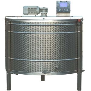 Extractor de Miel 20-Casetes Accionamiento Eléctrico 220V INVERTER FULL INOX APIMAX