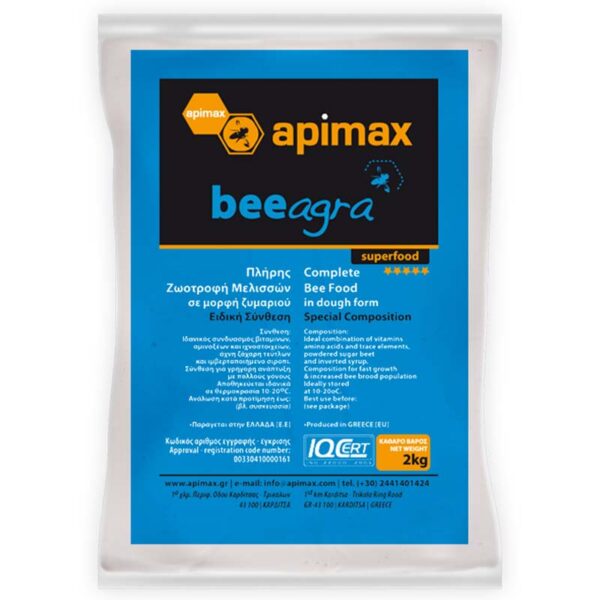 APIMAX® BEEAGRA Super Alimento para Abejas Fondant 20kg